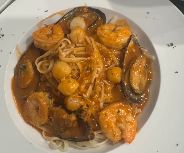 Shrimp Scallopini.