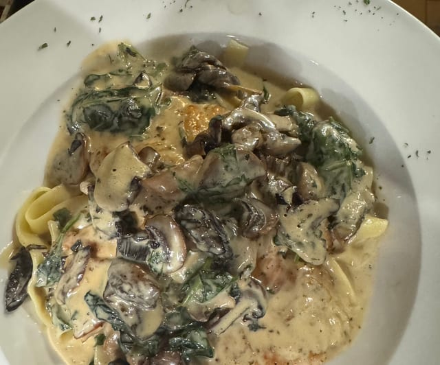 Chicken Florentine.