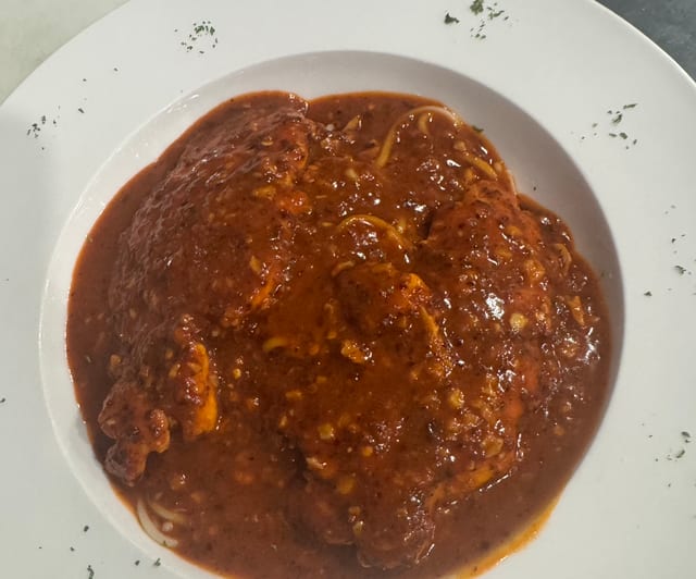 Chicken Diavolo.